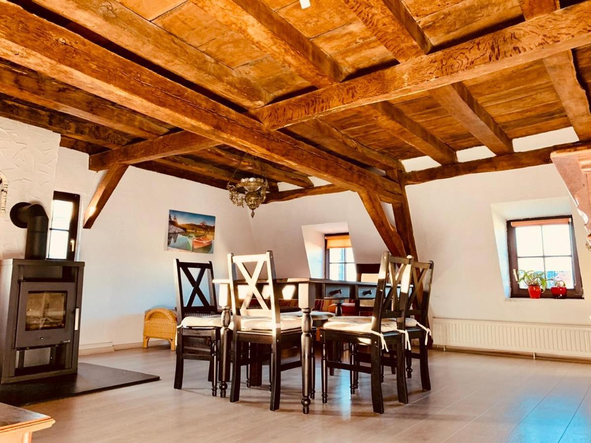 Altes Zehnthaus Geierlay Hotel Mittelstrimmig Luaran gambar